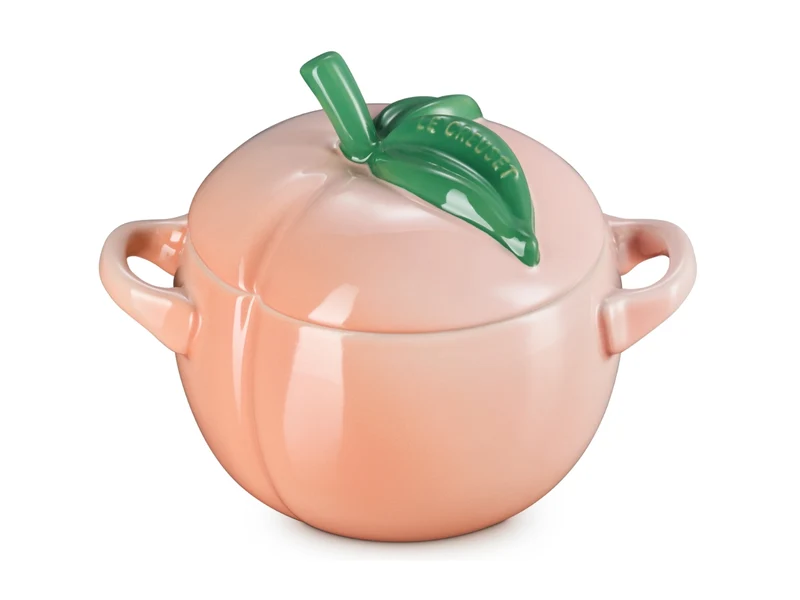 Le Creuset Mini-Cocotte Pfirsich rund pêche