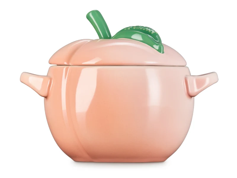 Le Creuset Mini-Cocotte Pfirsich rund pêche