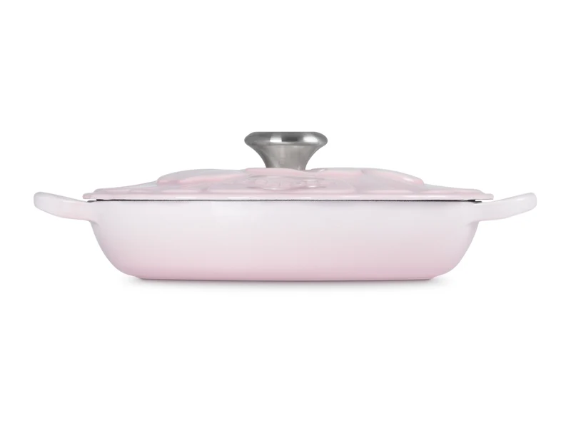 Le Creuset Signature Gourmet-Profitopf Blume shell pink 26cm