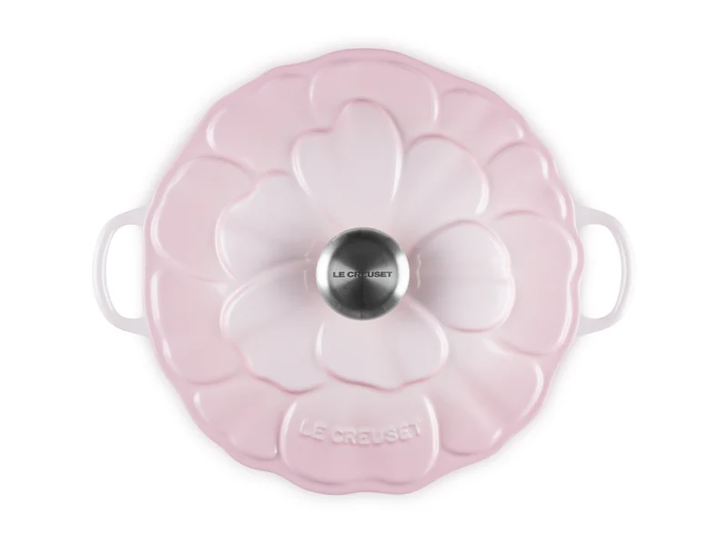 Le Creuset Signature Gourmet-Profitopf Blume shell pink 26cm