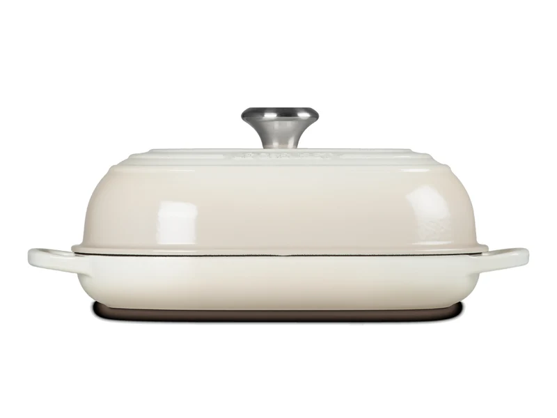 Le Creuset Brot Bräter Signature oval meringue 29cm