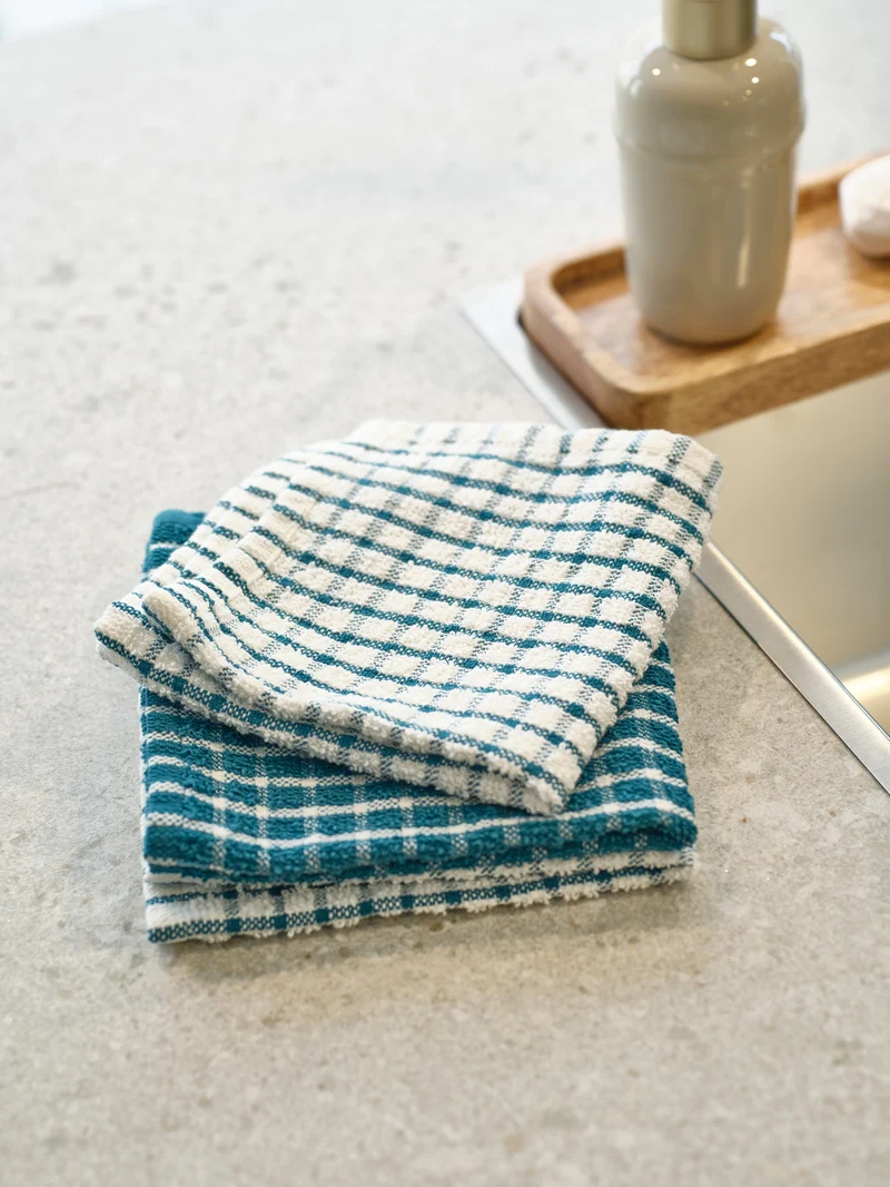 Cosy & Trendy Spültuch Stoff Green Heron 30 x 30 cm - 3-teilig