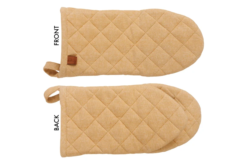 Cosy & Trendy Ofenhandschuh Stoff Amber Gold