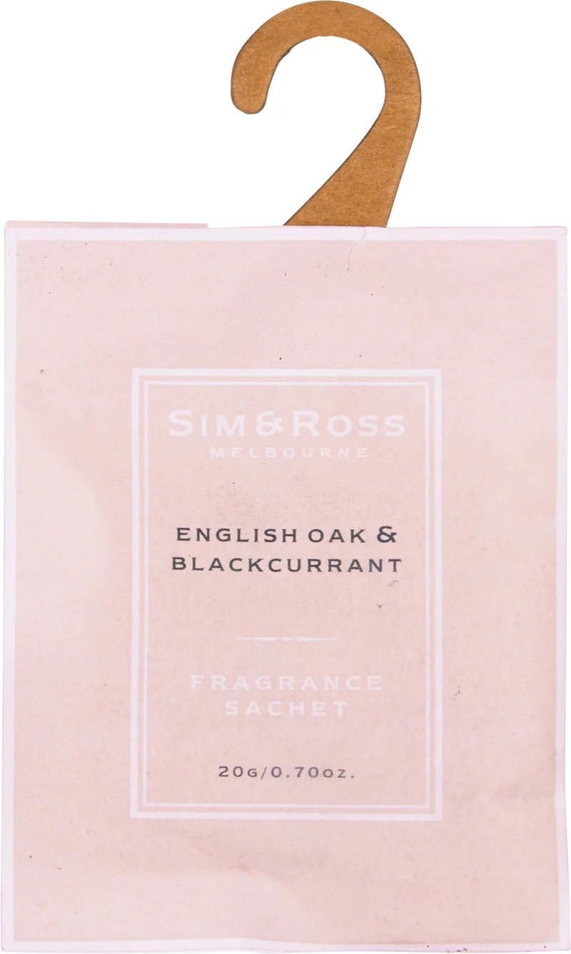 SET 3 STUKS GEURZAKJES SIM&ROSS 6 ASSORTIE 13,5x10x1,8CM