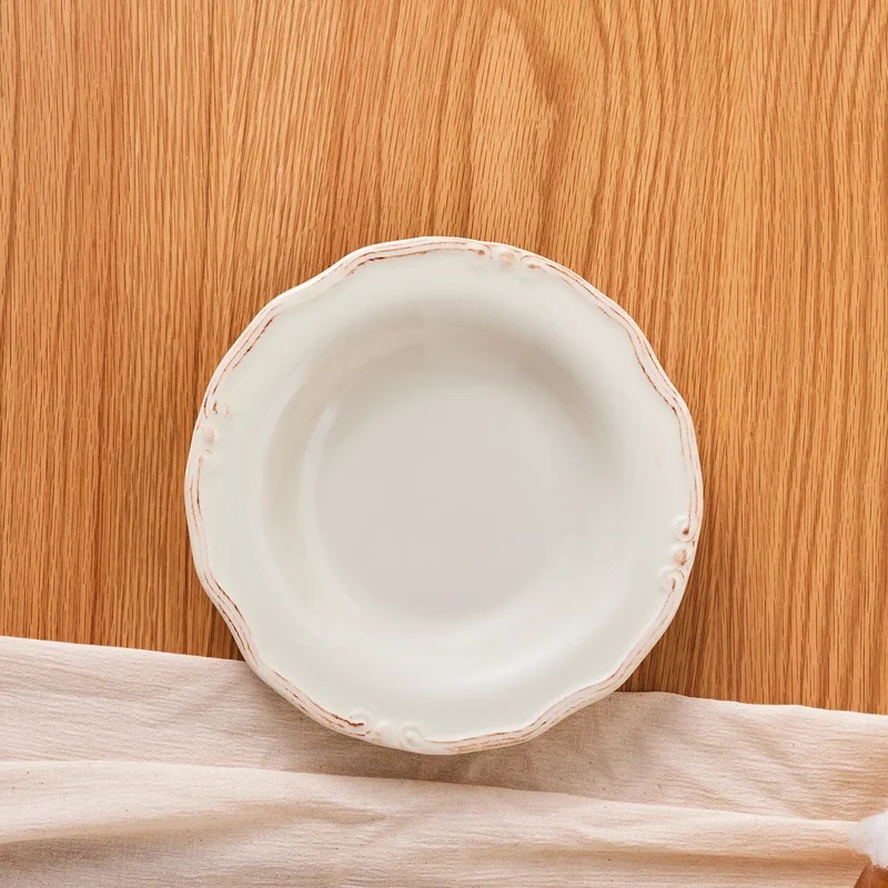 Karaca Elizabeth Ecru Nudelschüssel, 22 cm