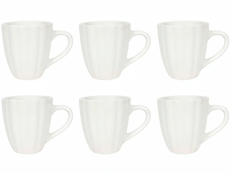 Cookinglife Tassen Cardida Off White 350 ml - 6 Stuks