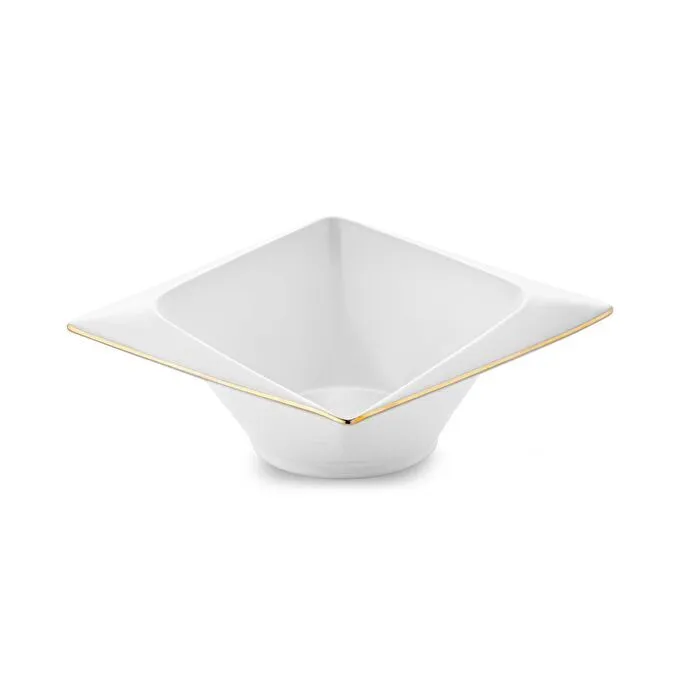 Jumbo Fold Gold 58-teiliges eckiges Tafelservice für 12 Personen