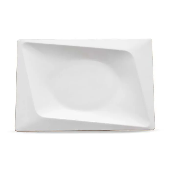 Jumbo Fold Gold 58-teiliges eckiges Tafelservice für 12 Personen