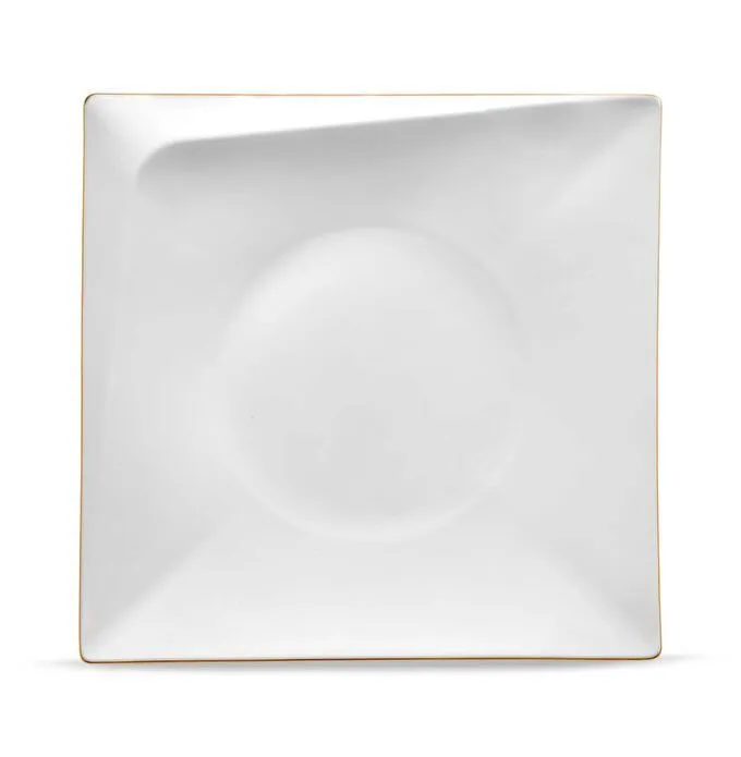 Jumbo Fold Gold 58-teiliges eckiges Tafelservice für 12 Personen
