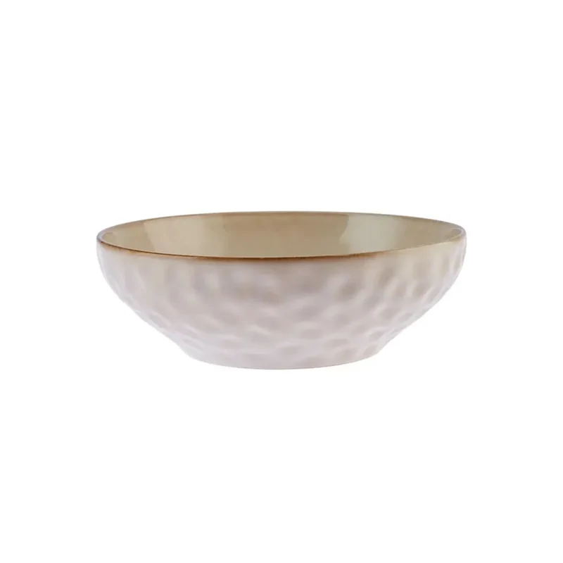 Karaca Aria Reactive Glaze Große Schüssel, 27cm, Beige