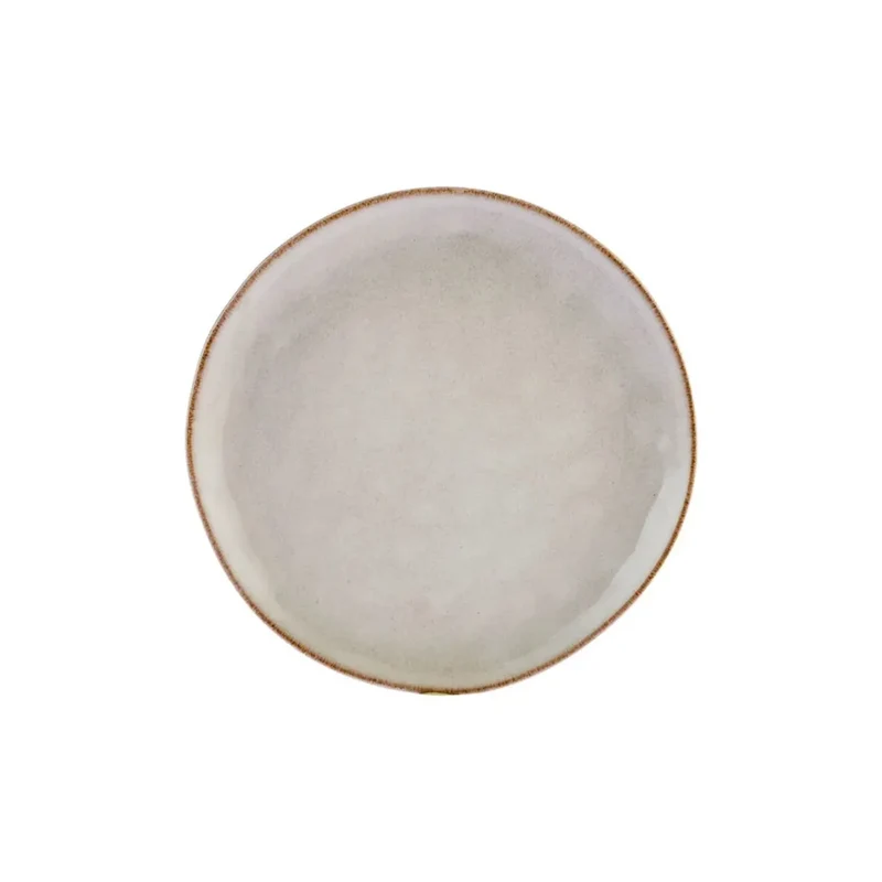 Karaca Aria Reactive Glaze Speiseteller, 27cm, Beige
