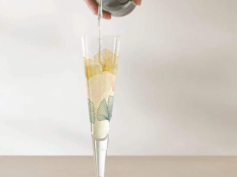 Ritzenhoff Goldnacht Champagnerglas (L.Cavallaro) #51 F26
