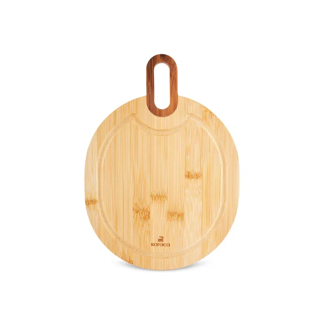 Karaca Ovelcut 2-teiliges Bambus-Schneidebrett-Set, Holz