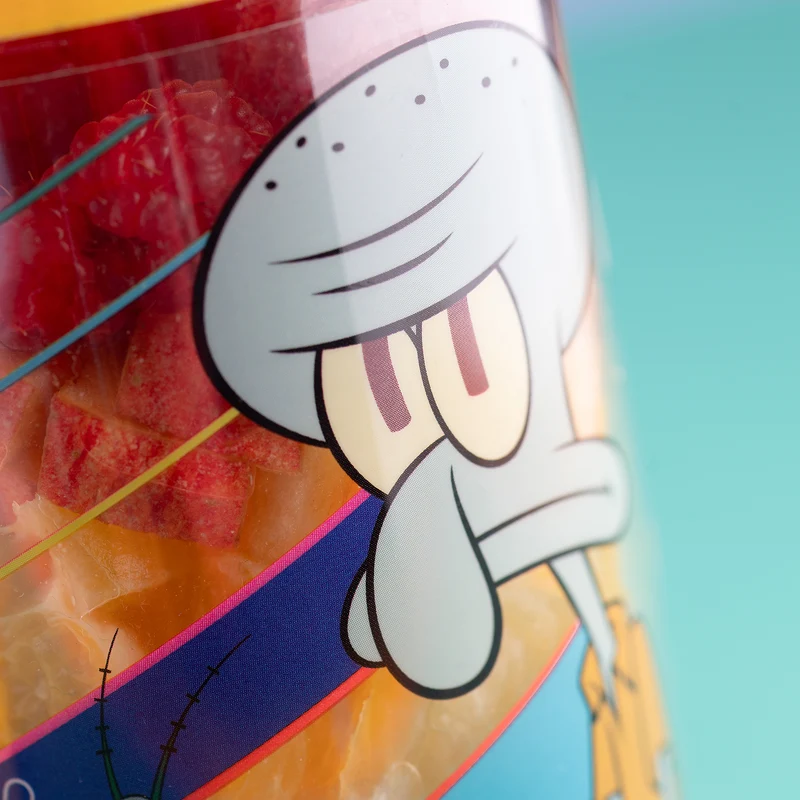 Snackpot / Trinkflasche + Besteck BUDDY SNACK 0,5 SPONGEBOB SQUIDWARD