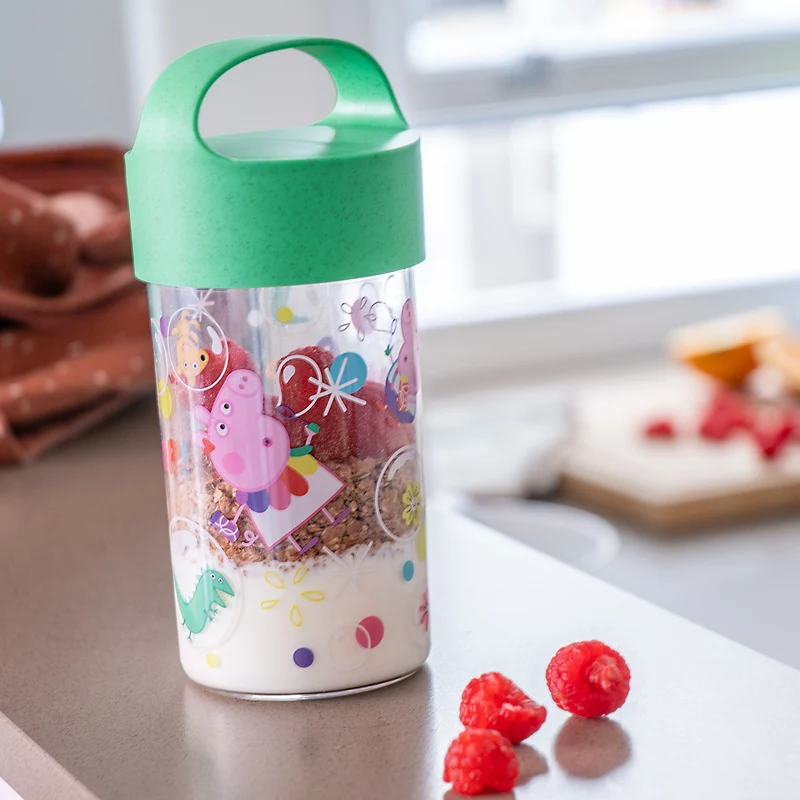 Snackpot / Trinkflasche BUDDY SNACK 0,5 PEPPA PIG POP