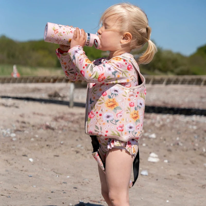 Trinkflasche aus rostfreiem Edelstahl - Ocean Blossom
