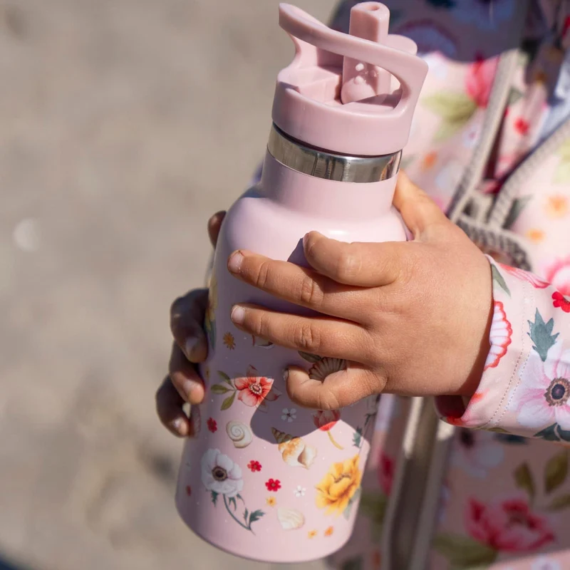 Trinkflasche aus rostfreiem Edelstahl - Ocean Blossom