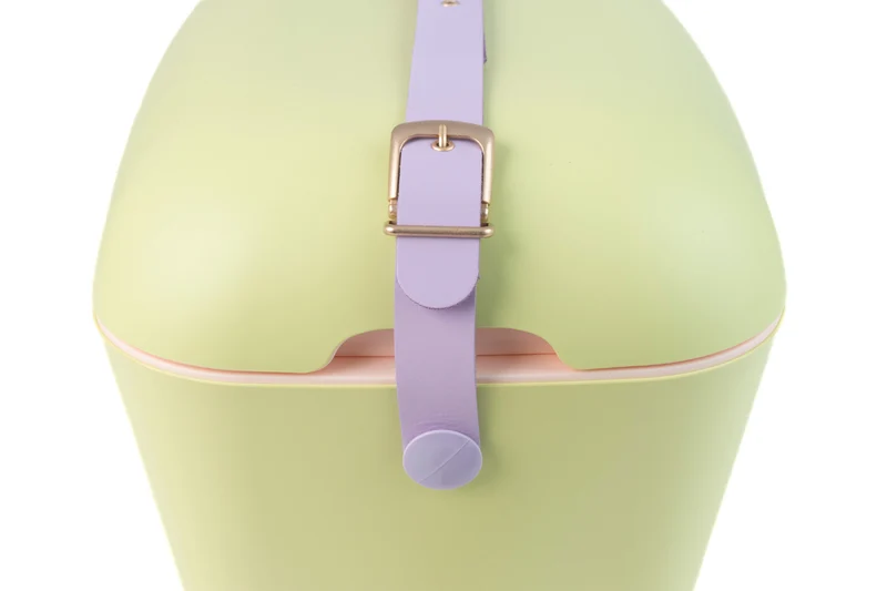 Polarbox Kühlbox mit Schultergurt - Lime Lilac - 20 Liter