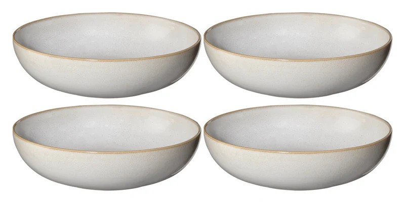 ASA Selection Tiefe Teller Saisons Sand ø 21 cm - 4 Stück