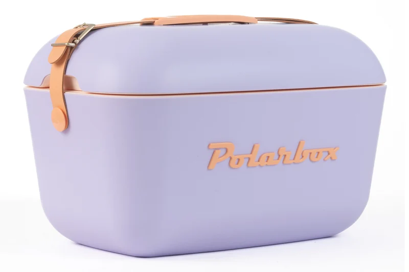 Polarbox Kühlbox mit Schultergurt - Lila Sorbet - 20 Liter