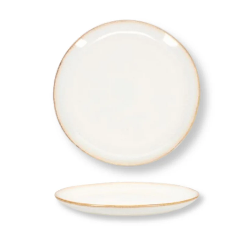 Salt & Pepper Frühstücksteller / Dessertteller Artisan Weiß ø 20 cm - 4 Stück