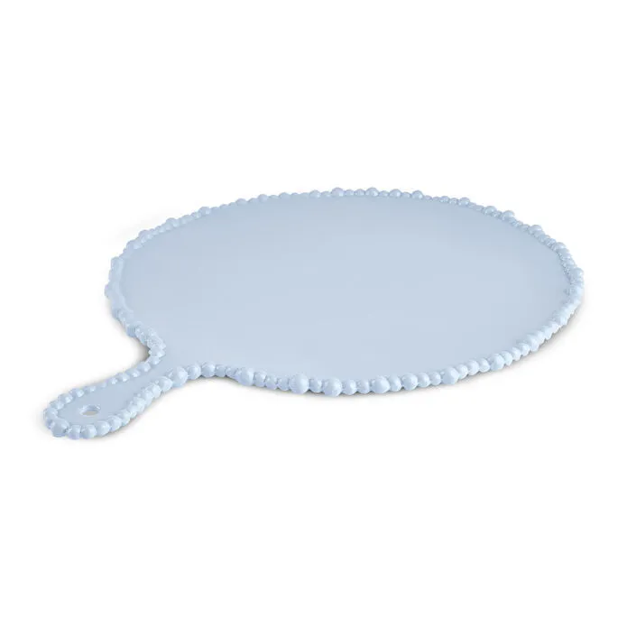 Karaca Perla Runde Käseplatte aus Melamin, 42 cm, Blau
