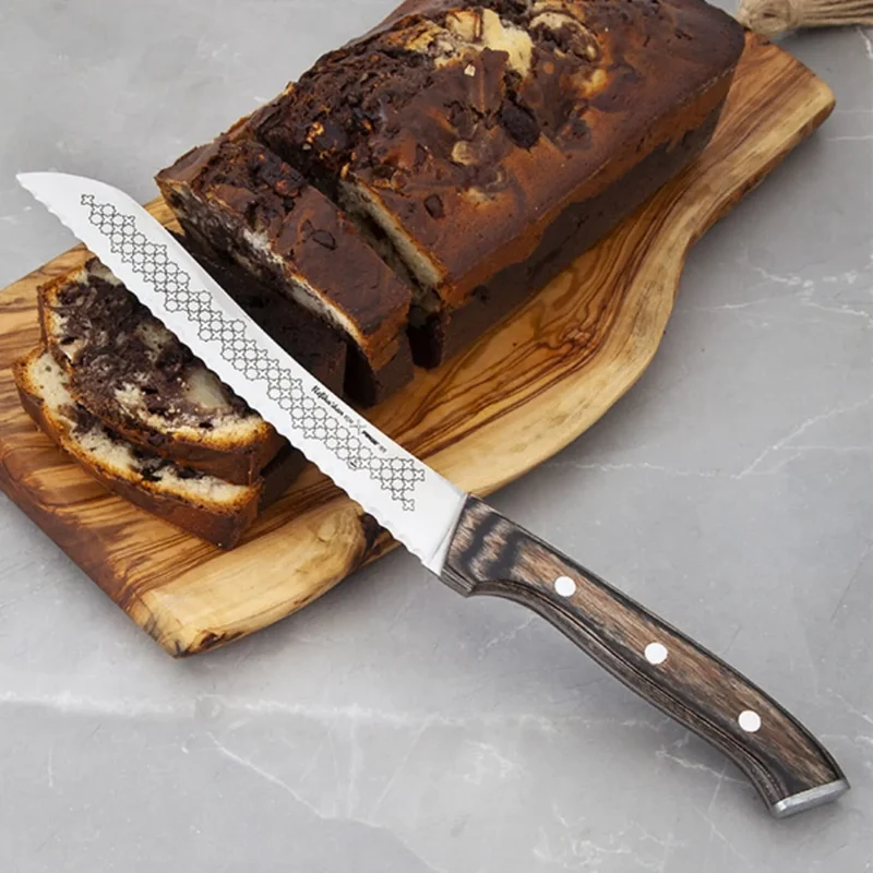 Karaca Von Refika Brotmesser Brauner Griff