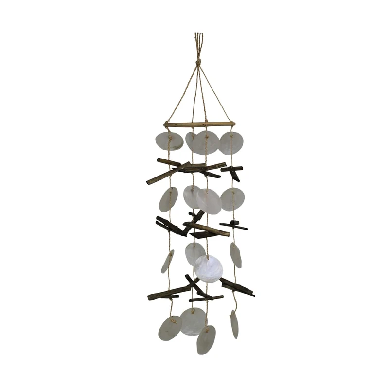 Mobile capiz natur 20.5x20.5x65cm Natur