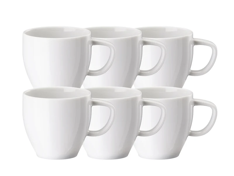 Rosenthal Junto Weiss Espresso-Obertasse 0,08l Set6