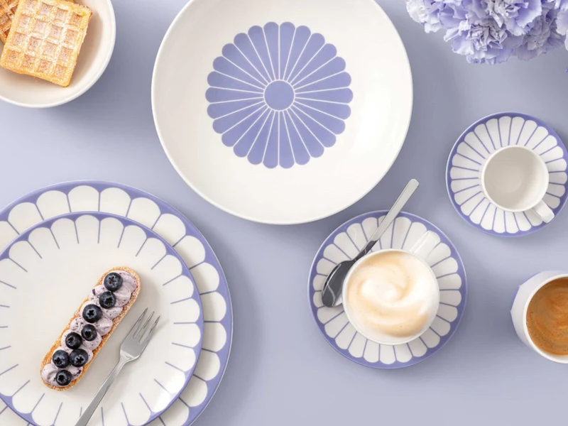 Villeroy & Boch Fleur bleu Espresso-Untertasse 11,5cm Set6