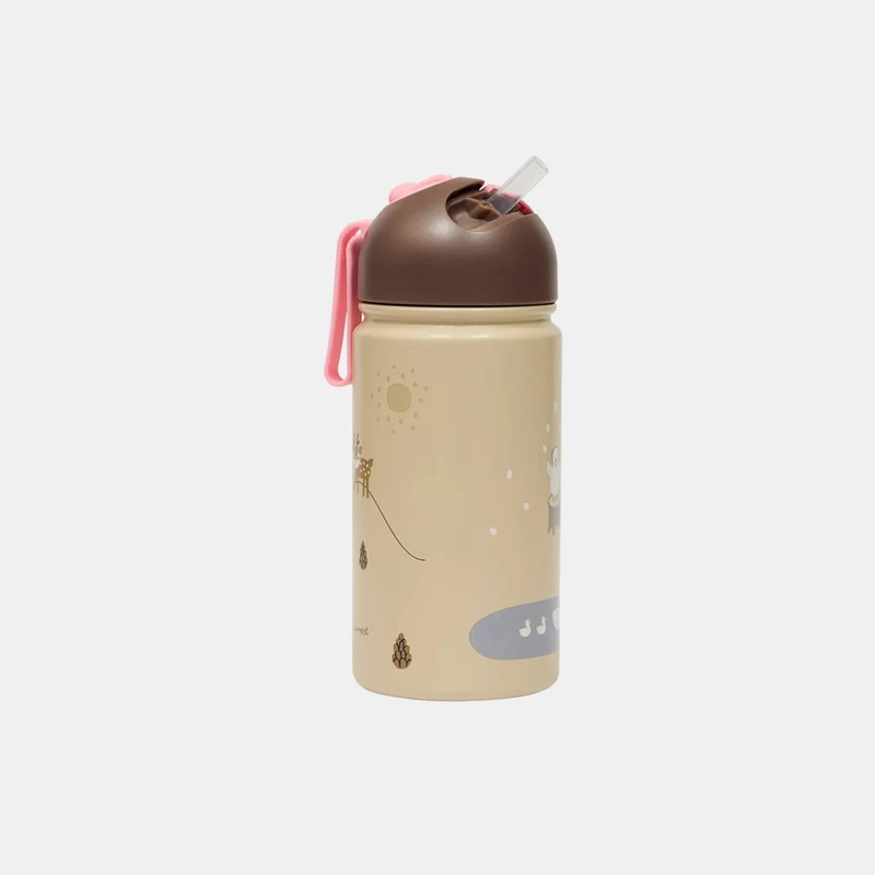 Trinkflasche "Friends in the Forest Rose"