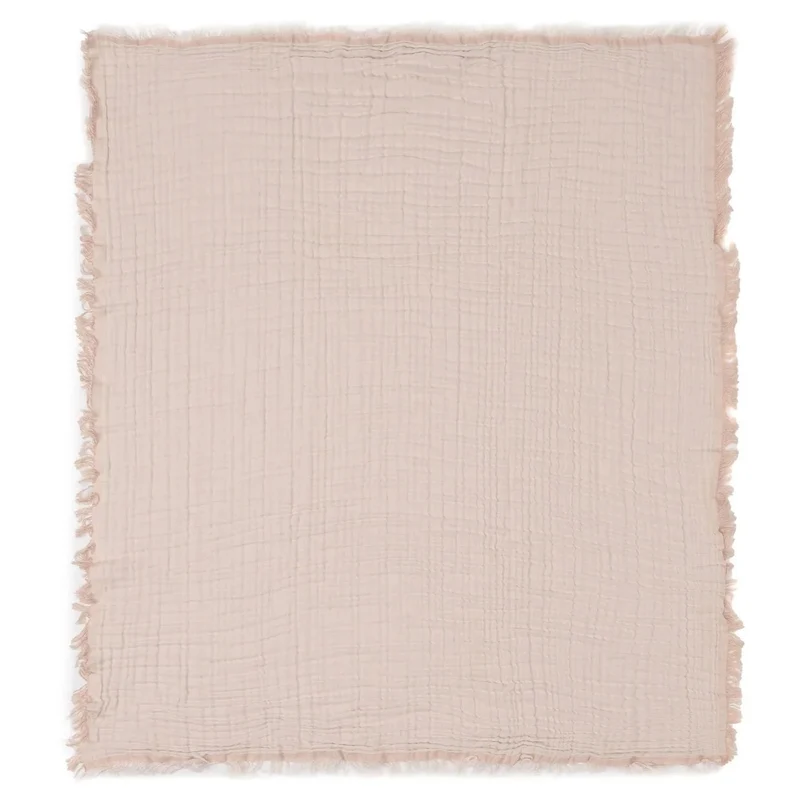 Fringe-Decke - Moonstone/Ivory