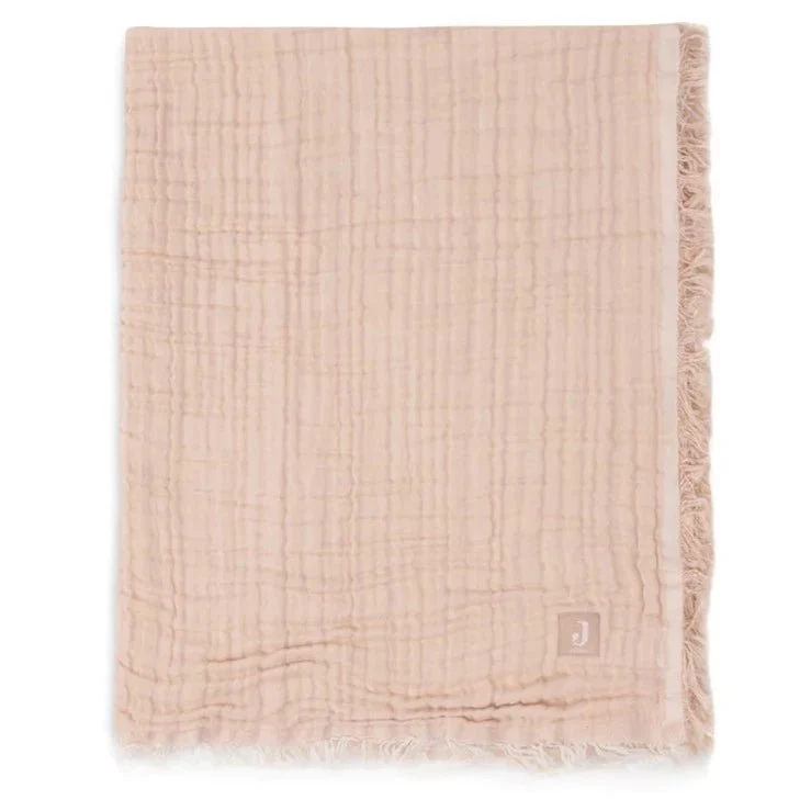 Fringe-Decke - Moonstone/Ivory