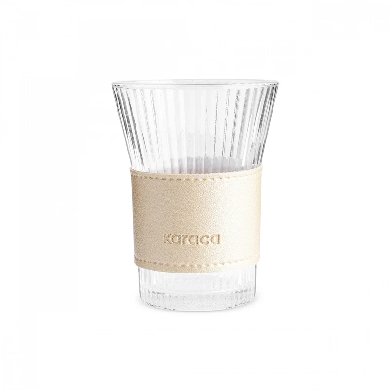 Karaca Leder Cool Touch Latte Glas 210 Ml Gold