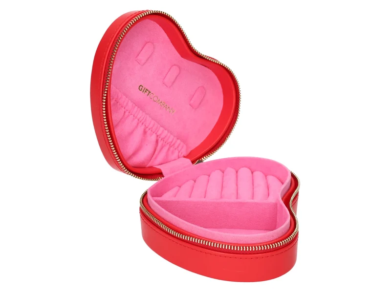 Giftcompany Treasure Schmucketui Herz rot 11cm