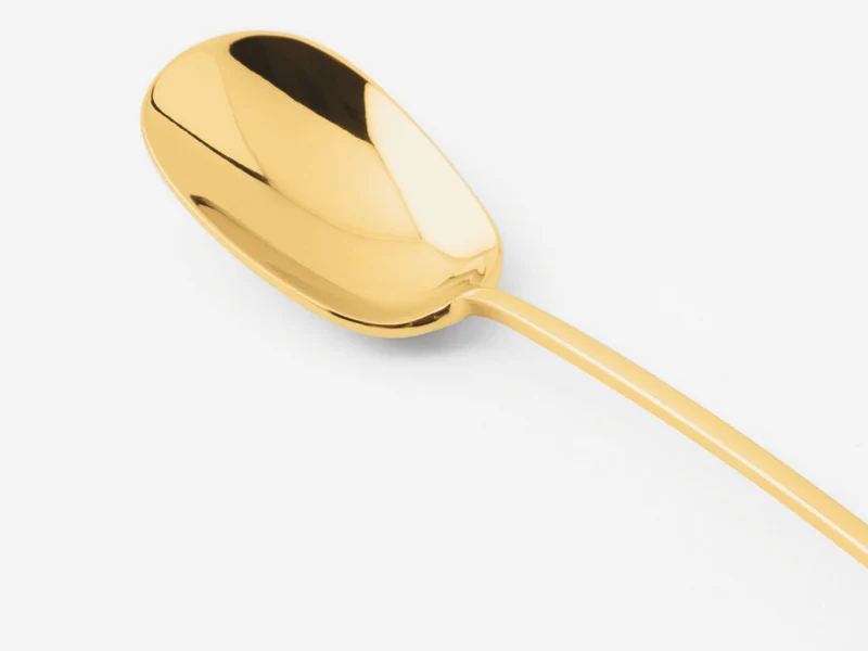 Sambonet 100 Mokkalöffel Set6 Edelstahl/PVD Gold