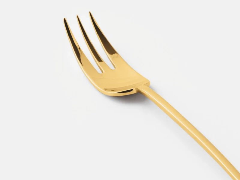 Sambonet 100 Kuchengabeln Set6 Edelstahl/PVD Gold