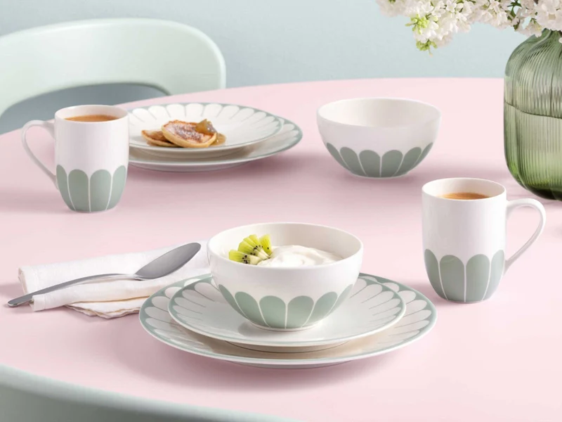 Villeroy & Boch Fleur vert Starter-Set 8tlg