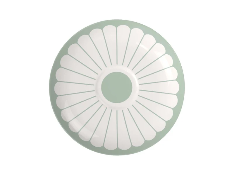 Villeroy & Boch Fleur vert Cappuccino-Untertasse 17,5cm Set6