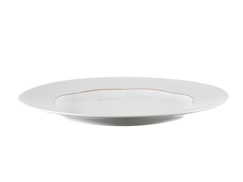 Rosenthal Sonetto Oro Speiseteller flach weiß 28cm