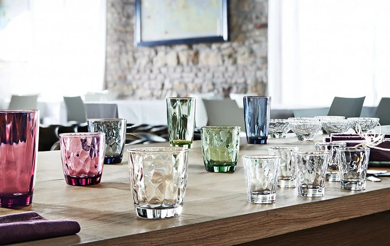 Bormioli Rocco Wassergläser - Tumblers - Diamond 300 ml - 18 Stück