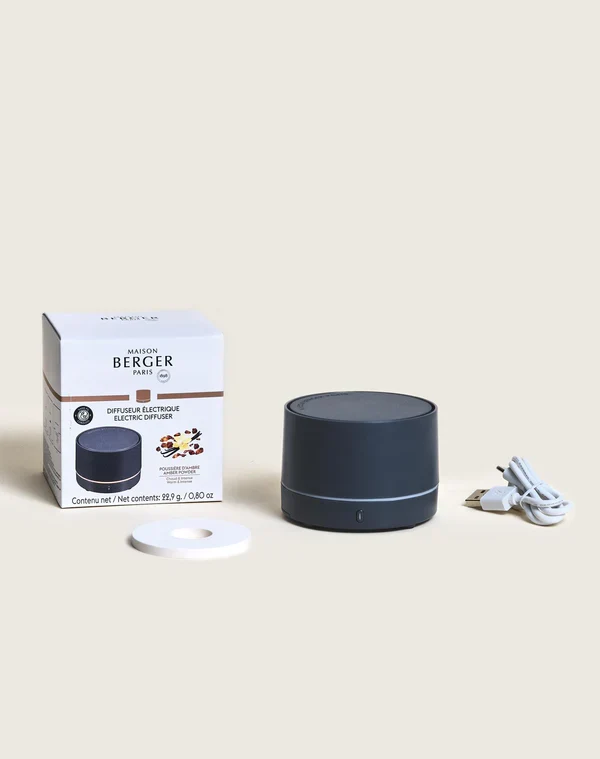 Maison Berger Nomad / Aroma Diffuser Blau / Grau - Poussière d'Ambre