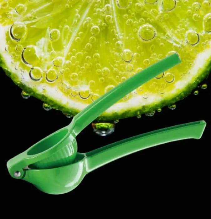Limettenpresse Grün - Edelstahl
