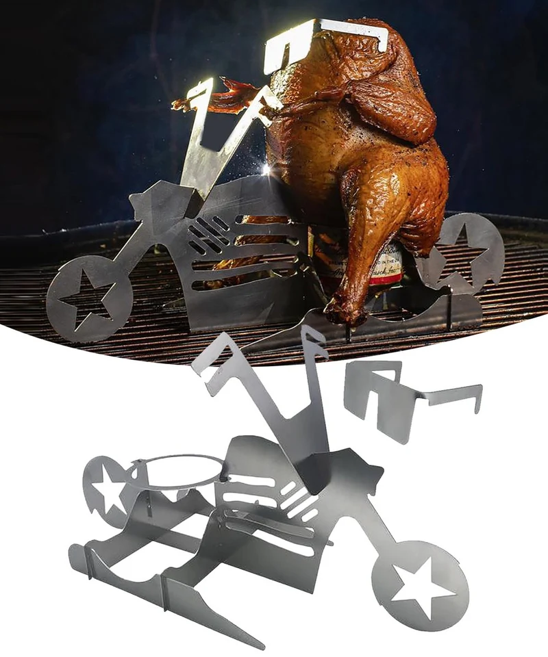 GrillX BBQ Bierdosenhalter - Beer Can Chicken - Bike