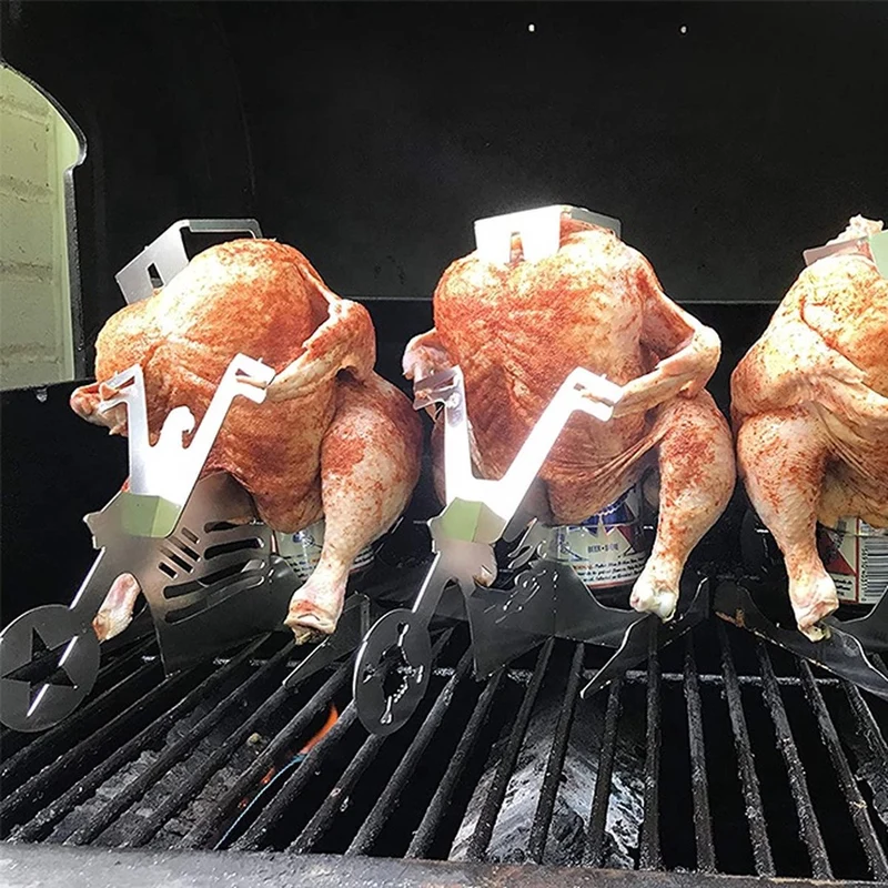 GrillX BBQ Bierdosenhalter - Beer Can Chicken - Bike