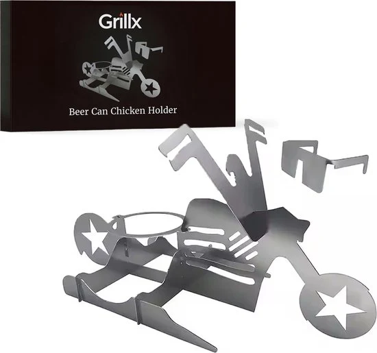 GrillX BBQ Bierdosenhalter - Beer Can Chicken - Bike