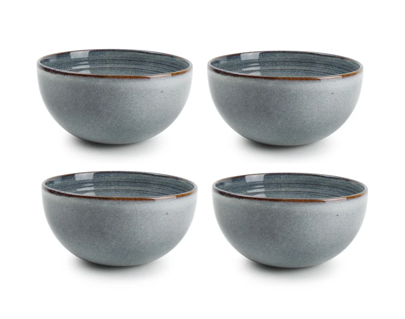 ONA Suppenschalen / Schalen Duna Blue ø 14 cm - 4 Stück