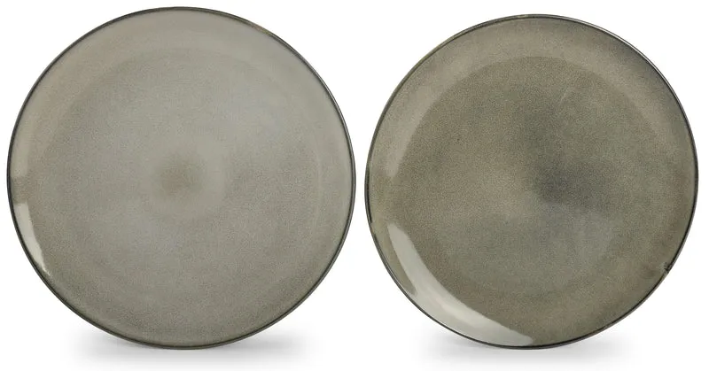 Salt & Pepper Speiseteller Meridian Grün/Blau ø 26 cm - 4 Stück
