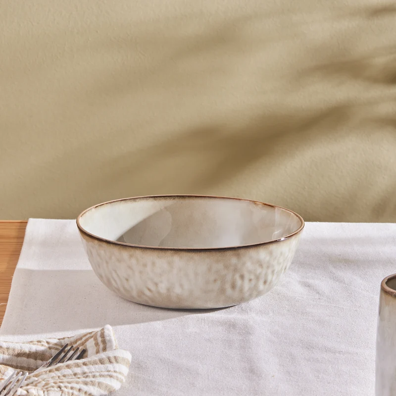 Karaca Rixton Schale, 16 cm, Beige
