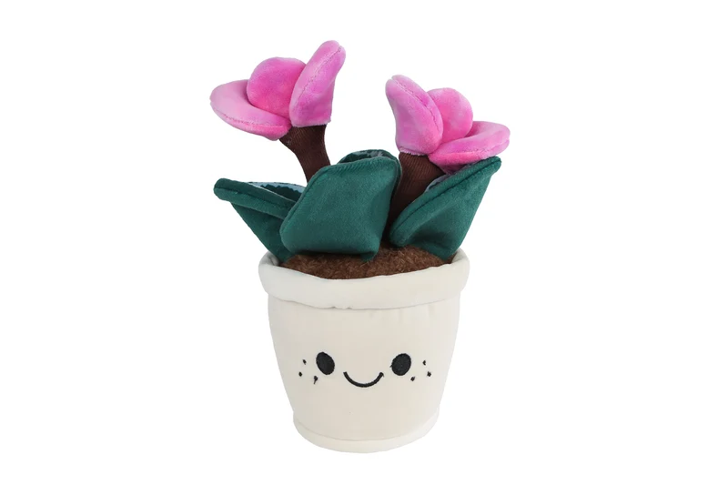 Take Me Home plant cyclaam/lenteroos assortie L pluche 24cm